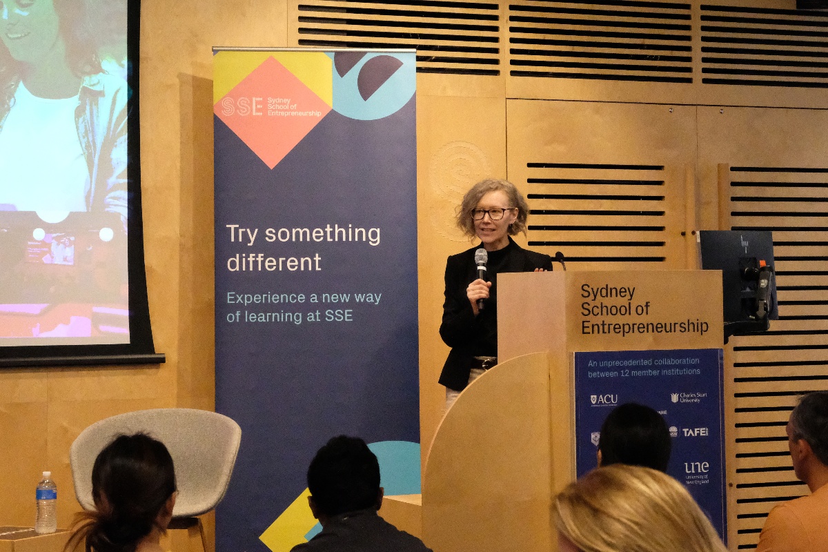 Small Business Month Event CEO Dr Sarah Jones Welcome