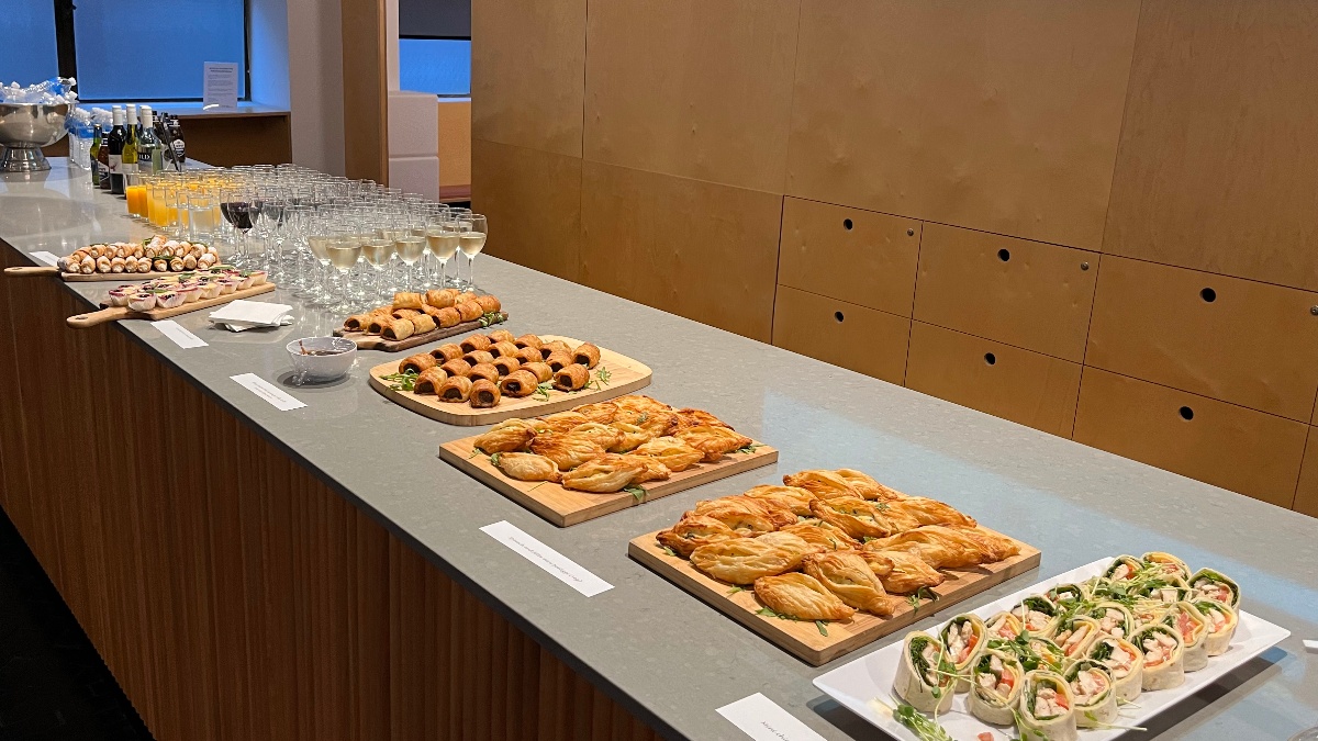 Small Business Month Event catering